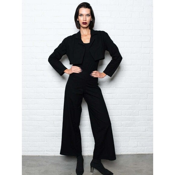 Rock N Karma Black World Pants NWT Wide Leg 4274 Womens Size S - Picture 2 of 7